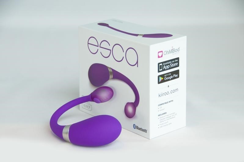 Вибратор интерактивный вэбкам OhMiBod Esca for Kiiroo 17130 - фото 182518