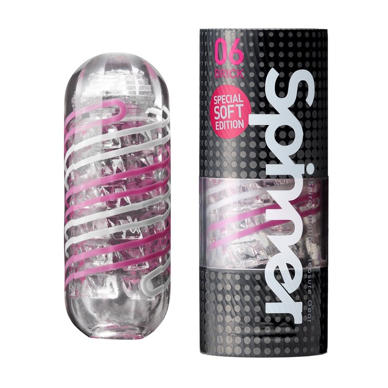 Мастурбатор Tenga Spinner 06 Brick Special Soft SPN-006S - фото 183683
