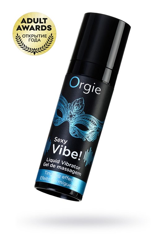 Гель для массажа ORGIE Sexy Vibe Liquid Vibrator с эффектом вибрации, 15 мл 21197 - фото 186672