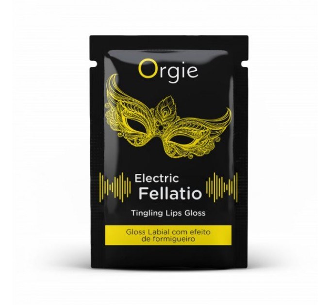 Блеск для губ Orgie Sexy Vibe Electric Fellatio с вибрирующим эффектом, 2 мл 21340-s - фото 186724