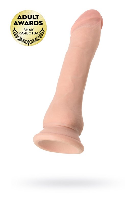 Реалистичный фаллоимитатор TOYFA RealStick Elite Quentin, TPR, телесный, 21 см, 4,5 см 982028-1 - фото 186948