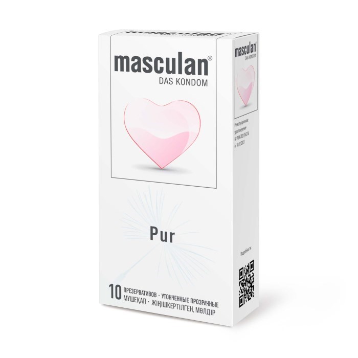 Презервативы Masculan Pur Ультратонкие с увеличенным количеством смазки, 10 шт. 11608 - фото 191073