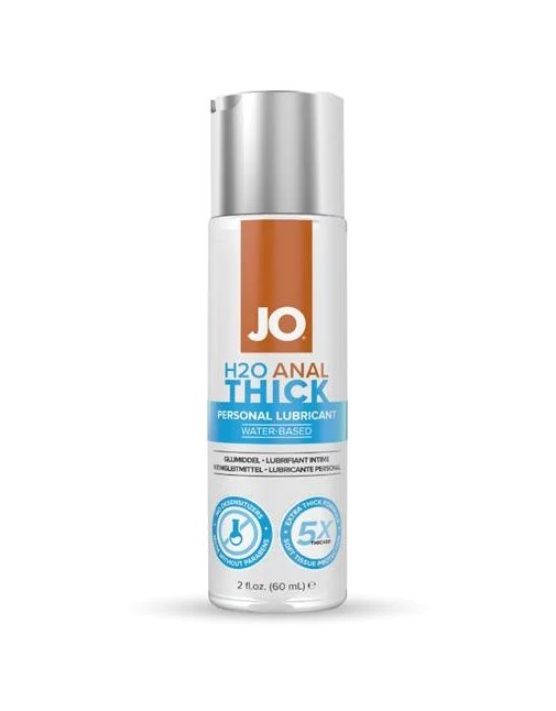 Супер густой анальный гель на водной основе JO H20 Anal Thick - 60 мл. JO40112 - фото 192032