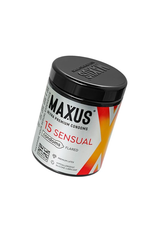 Презервативы Maxus SENSUAL, классические, латекс, 15 шт. 400 - фото 192086