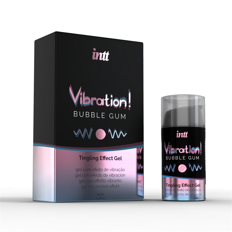 Увлажняющий гель Жидкий вибратор Bubble Gum, 15 мл VIB0004 - фото 192184
