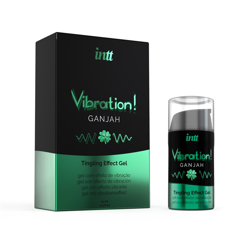 Жидкий интимный гель с эффектом вибрации Ganjah, 15 мл GA0001
