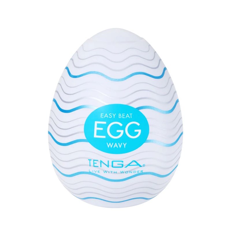 Мастурбатор-яйцо Tenga Egg Wavy EGG-R01