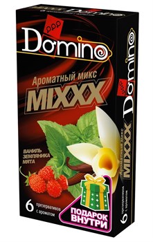 Ароматизированные презервативы DOMINO "Ароматный микс", 6 шт