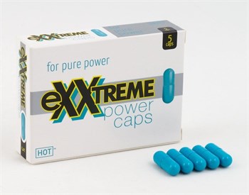 БАД для усиления эрекции eXXtreme power caps men, 5 капсул (580 мг)