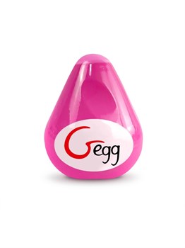 Розовое яйцо-мастурбатор Gvibe Gegg Pink