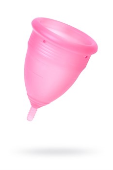 Гигиеническая менструальная чаша Eromantica (розовая), S