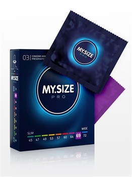 Презервативы MY.SIZE размер 69 - 3 шт