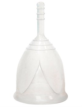 Менструальная чаша, S, 35 мл (белая)