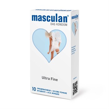 Презервативы Masculan Ultra 2 Особо тонкие (Ultra Fine), 10 шт.