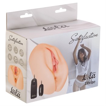Реалистичный мастурбатор с вибрацией SATISFACTION DIVINE 210117Lola
