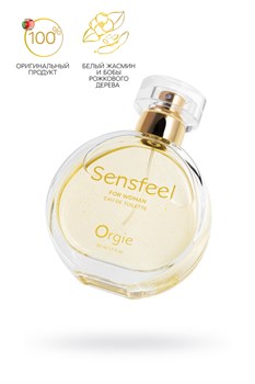 Туалетная вода с феромонами Orgie SENSFEEL, для женщин, 50 мл 51751