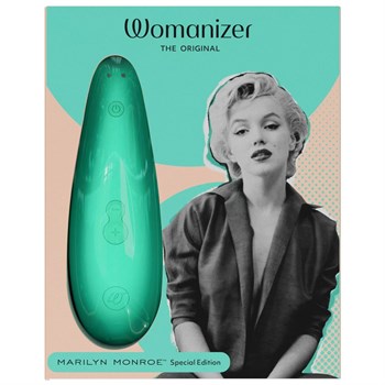 Бесконтактный клиторальный стимулятор Womanizer Marilyn Monroe мятный WZ222SG8