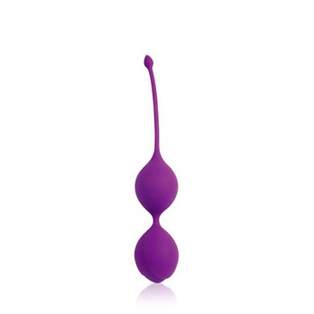 Фиолетовые вагинальные шарики с хвостиком Cosmo CSM23008