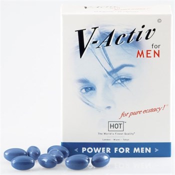 Возбуждающее средство для мужчин V-Active, 20 капсул 44530.07