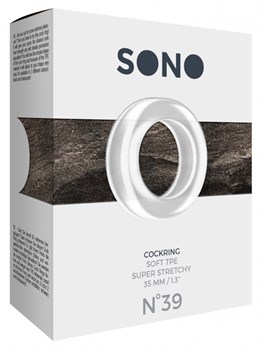 Эрекционное кольцо N0. 39 - Cock Ring - прозрачный SON039TRA