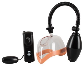 Женская вакуумная помпа с вибрацией Vibrating Vagina Sucker 105561810000