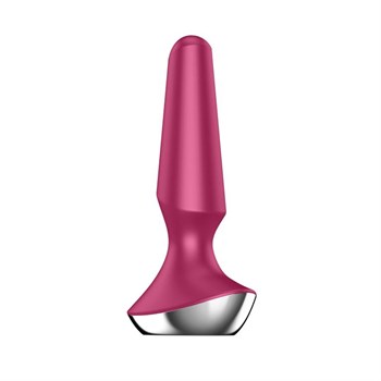 Анальная пробка с вибрацией Satisfyer Plug Ilicious 2 (малиновый) 4003276BERRY