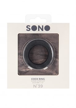 Эрекционное кольцо N0. 39 - Cock Ring - черный SON039BLK