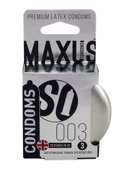 Презервативы Экстремально тонкие Maxus 003 №3 ж/к 0901-036