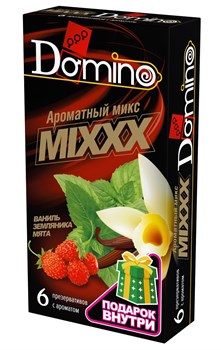 Ароматизированные презервативы DOMINO "Ароматный микс", 6 шт 201455
