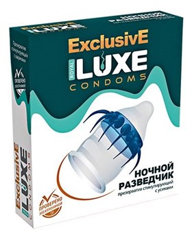 Презерватив стимулирующий LUXE Exclusive "Ночной Разведчик" 3306