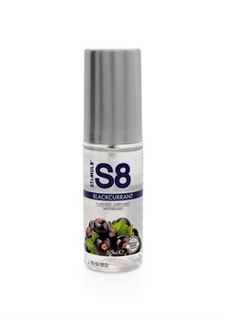 Вкусовой лубрикант для техник "глубокая глотка" WB Flavored Lube черная смородина, 50 мл STF7406black