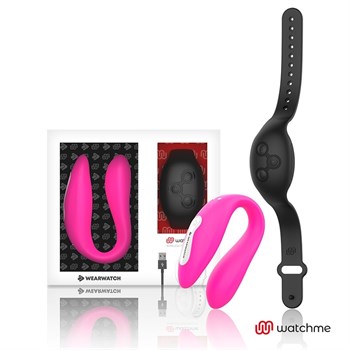 Вибромассажер с пультом управления WEARWATCH DUAL PLEASURE D-227592