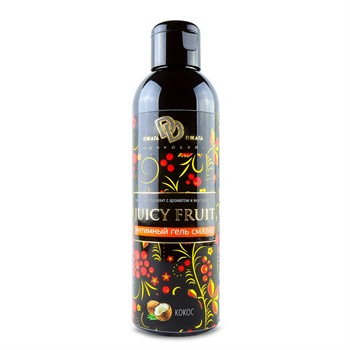 Гипоаллергенный оральный интимный гель JUICY FRUIT Кокос, 200 мл BMN0025