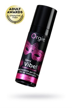 Гель для массажа ORGIE Sexy Vibe Intense Orgasm с разогревающим и охлаждающим эффектом, 15 мл 21227