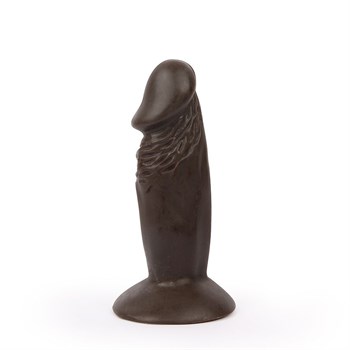 Анальный темнокожий фаллоимитатор на присоске Erowoman, 10 см ER-30060-1