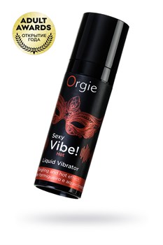 Гель для массажа ORGIE Sexy Vibe Hot с разогревающим и вибрирующим эффектом, 15 21210