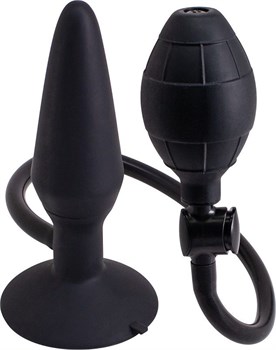 Анальная пробка с функцией расширения Inflatable Butt Plug Medium 192415