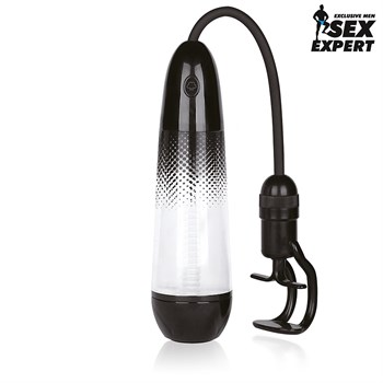 Черная вакуумная помпа Sex Expert SEM-55158