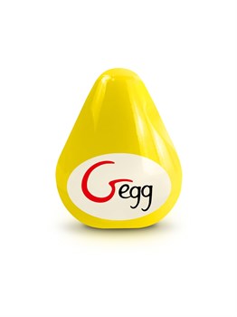 Желтое яйцо-маструбатор Gvibe Gegg Yellow FT10547