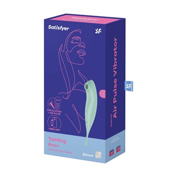 Вибромассажер Twirling Pro+ Connect App (mint) 4043913