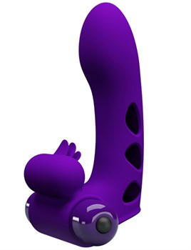 Вибратор на палец с клиторальным стимулятором ORLANDO BI-014836-1