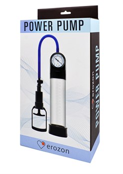 Вакуумная помпа Erozon Penis Pump с манометром PMZ108
