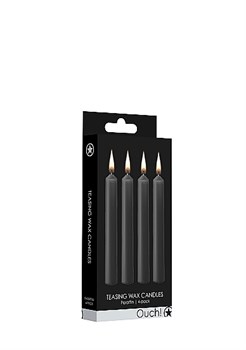 Набор восковых BDSM-свечей Teasing Wax Candles OU488BLK