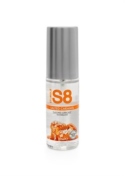 Вкусовой лубрикант для техник "глубокая глотка" WB Flavored Lube карамель, 50 мл STF7406car