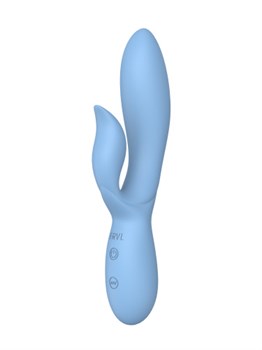 Вибратор кролик из жидкого силикона Isida, цвет небесно-голубой (INFINITE) (One Size) 06772