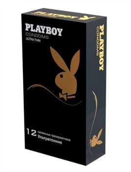 Презервативы Playboy Ultra Thin (Ультратонкие), 12 шт PB121