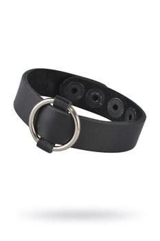 Браслет кожаный Sitabella чёрный 31190-1