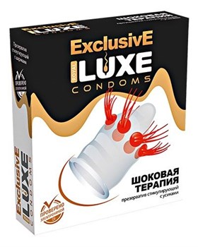 Презерватив стимулирующий LUXE Exclusive "Шоковая Терапия" 3245