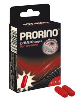 Возбуждающее средство для женщин PRORINO Libido Caps, 2 капсулы 78400