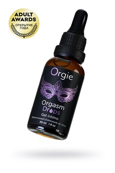Интимный гель для клитора ORGIE Orgasm Drops с разогревающим эффектом, 30 мл 21357